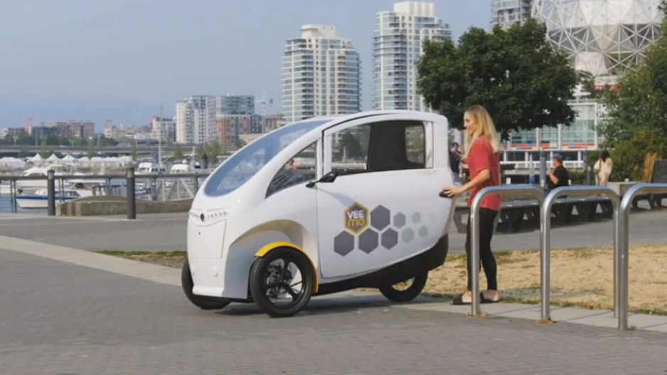 VeloMetro launches Veemo velomobile-sharing service at UBC