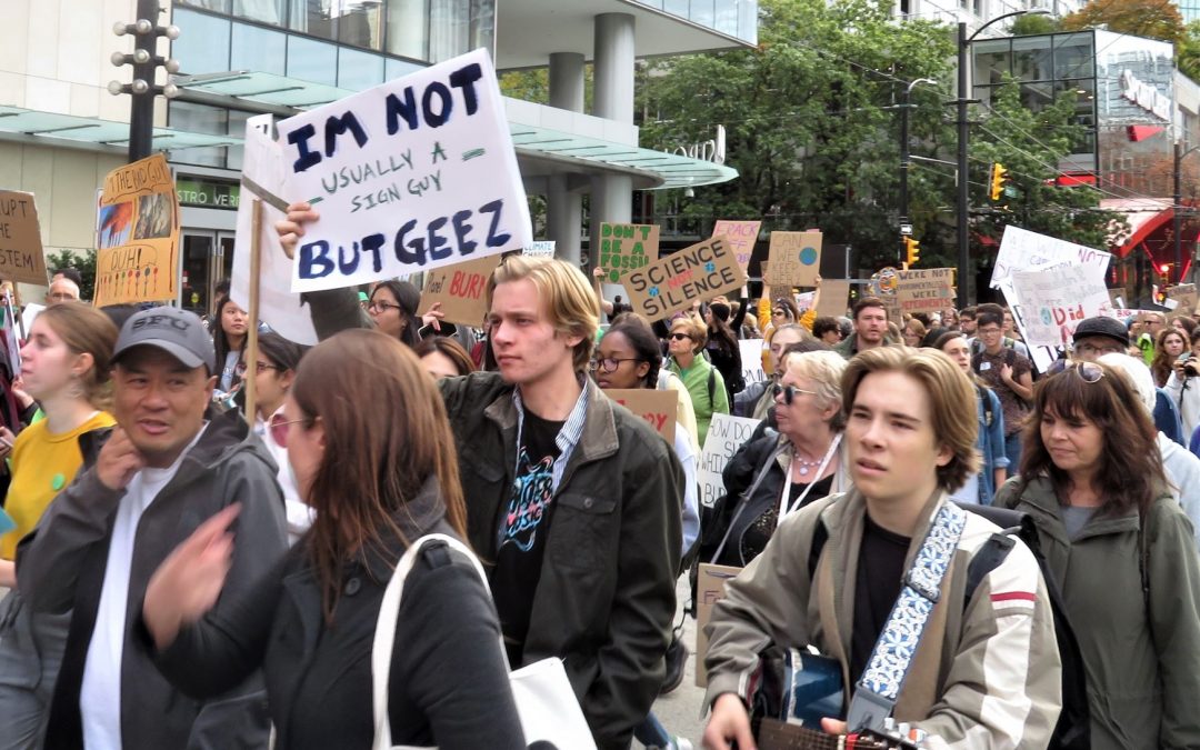 Climate Strike in Vancouver, BC