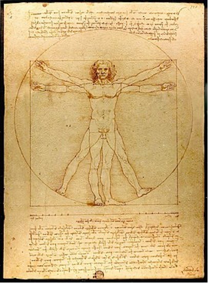 Leonardo da Vinci's Vitruvian Man