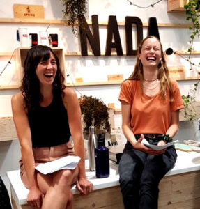 Brianne Miller and Alison Carr, co-owners of Nada at their First Anniversary Party