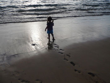 Little Girl on the beach