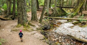 image depicting child showing the way and describes the poem Are You Listening