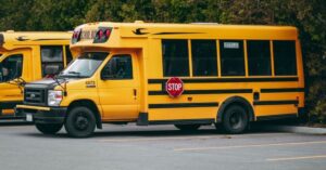 Electric school buses are batteries on wheels