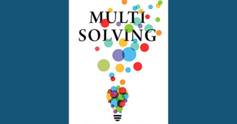 cover art for multisolving book by Elizabeth Sawin