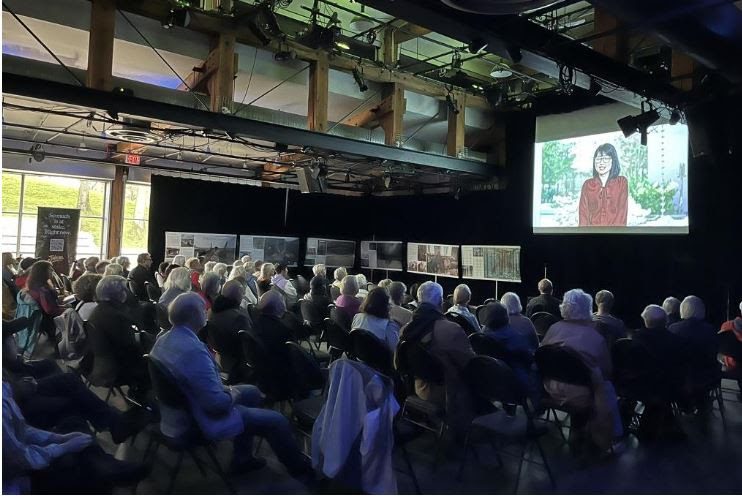 presentation during the Seniors Day Seniors for Climate event in Vancouver