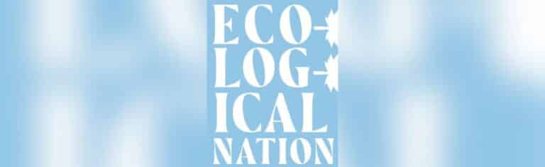 Book cover art for Ecological Nation by Byron Willston