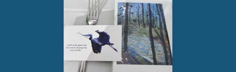 image of table settings for An Evening with Miranda GTEC's fundraising event April 2026