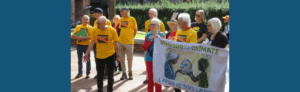 members of Seniors' Climate Witness and Suzuki Elders at Vancouver stop in caravan